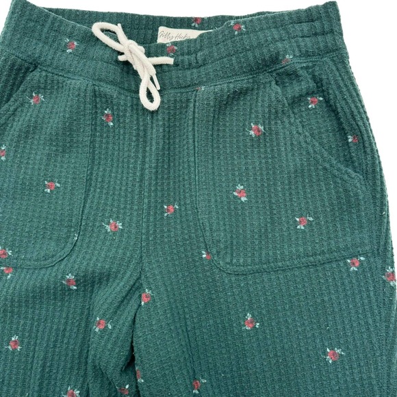 Floral Green Lounge Pants - Picture 1 of 11
